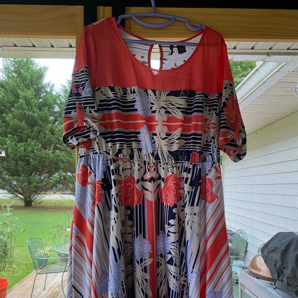 1X Womens New Direction Dress